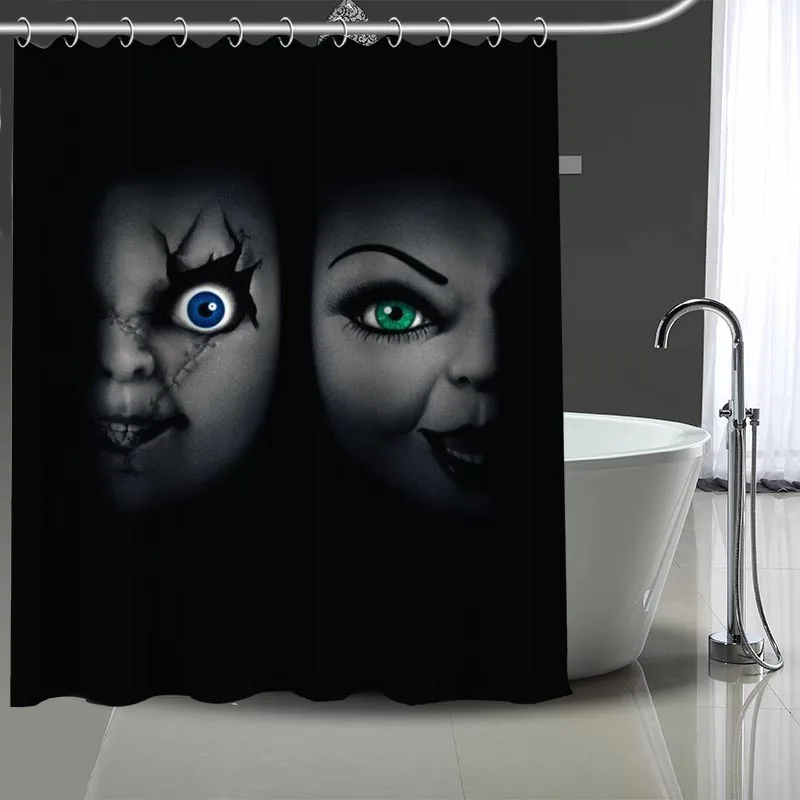 Горячая Распродажа на заказ Хэллоуин детская игровая занавеска для душа s DIY