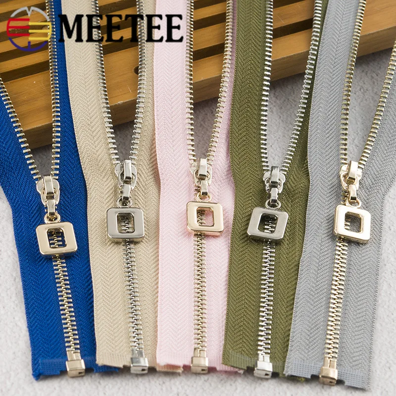 1 шт. 3#40 см 70 см Металлические молнии открытый конец застежка-молния для шитья сумки пуховик юбка комплект для ремонта на молнии DIY аксессуары для одежды