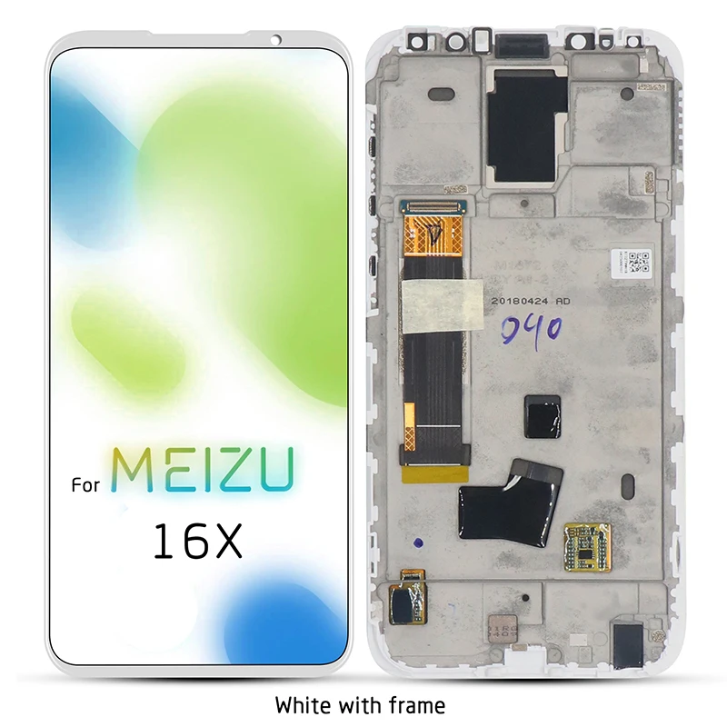 Оригинальный ЖК-дисплей для Meizu 16X сенсорный экран с дигитайзером в сборе 6 0