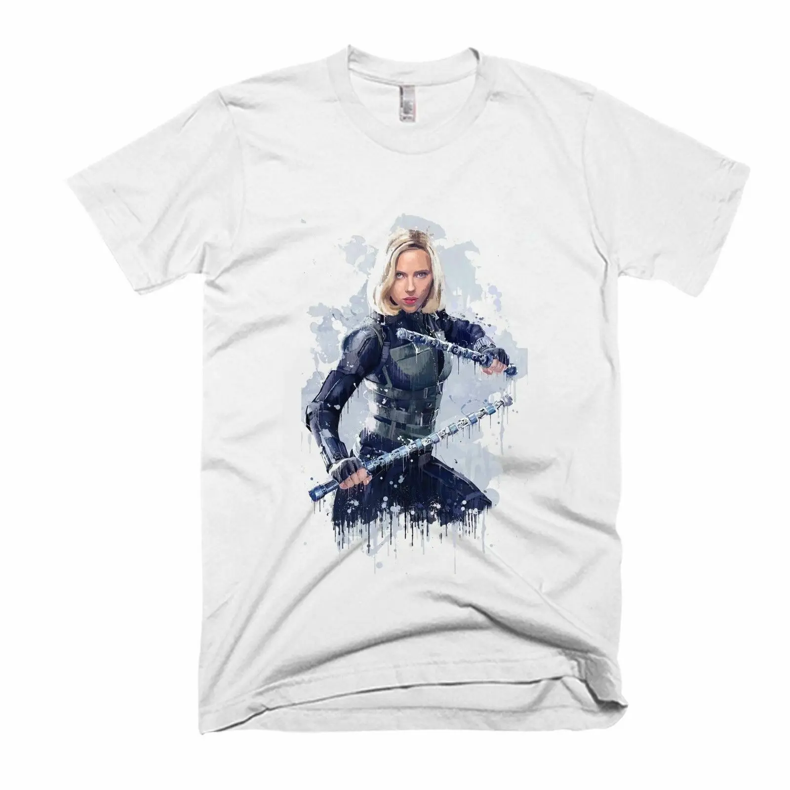 

NEW BLACK WIDOW WEAPON ART / WO SIZE T-SHIRT Men 2019 Summer Round Neck Men'S T Shirt Summer Fashion Funny Print T Shirts