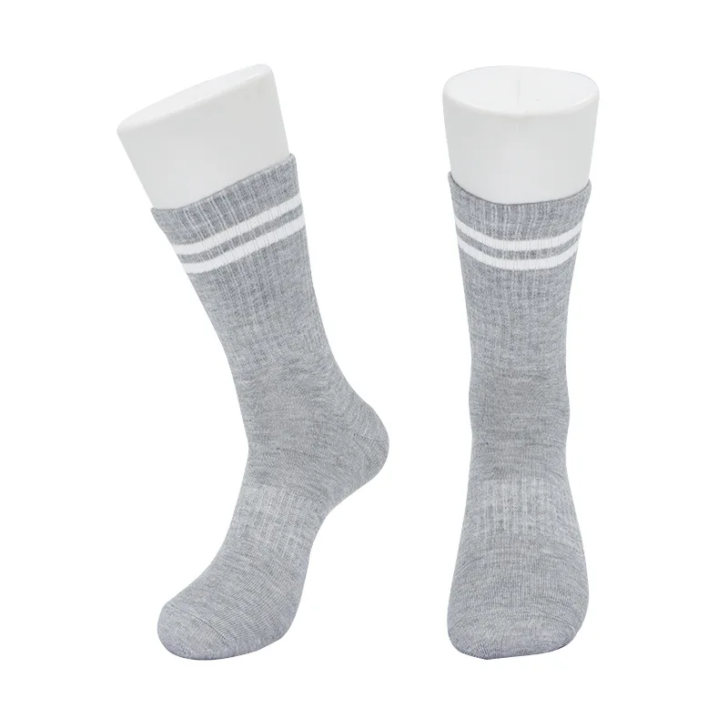 

Men High-top Basketball Socks Breathable Non-slip Mid-tube Sports Socks Sweat-absorb Wear-resistant Running Cycling Socks SKH025
