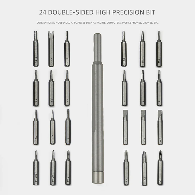 Недельный Набор отверток 25 в 1 прецизионных ручной инструмент для ремонта