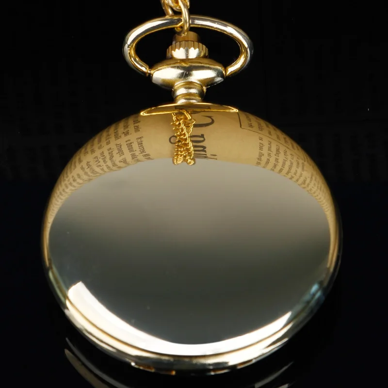 

Quartz Pocket Watch Smooth Steel Vintage Roman Nmber Dial Pendant Fob Chain Watch Gifts Clock