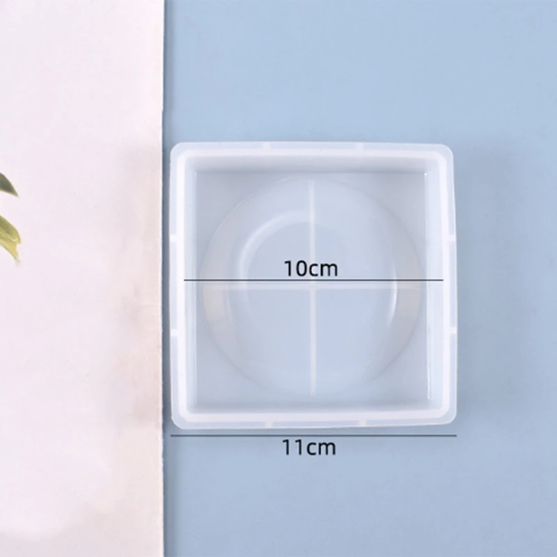 

DIY Crystal Epoxy Mold Soap Storage Box Silicone Mold
