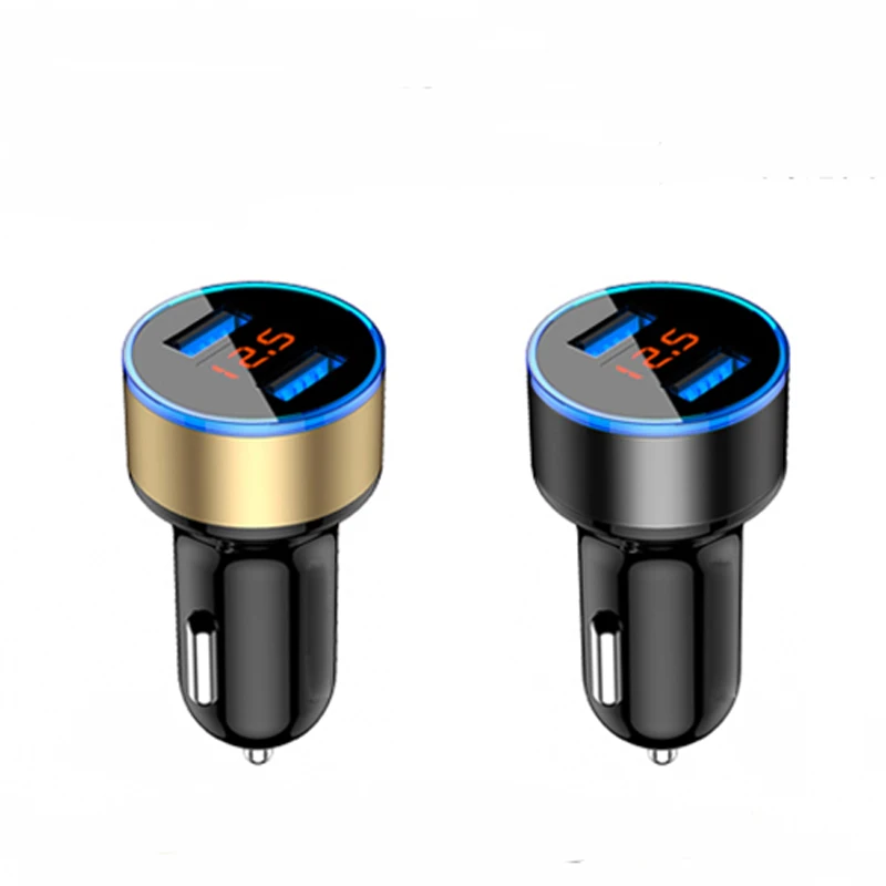 Dual USB 3.1A универсальное автомобильное зарядное устройство светодиодный дисплей