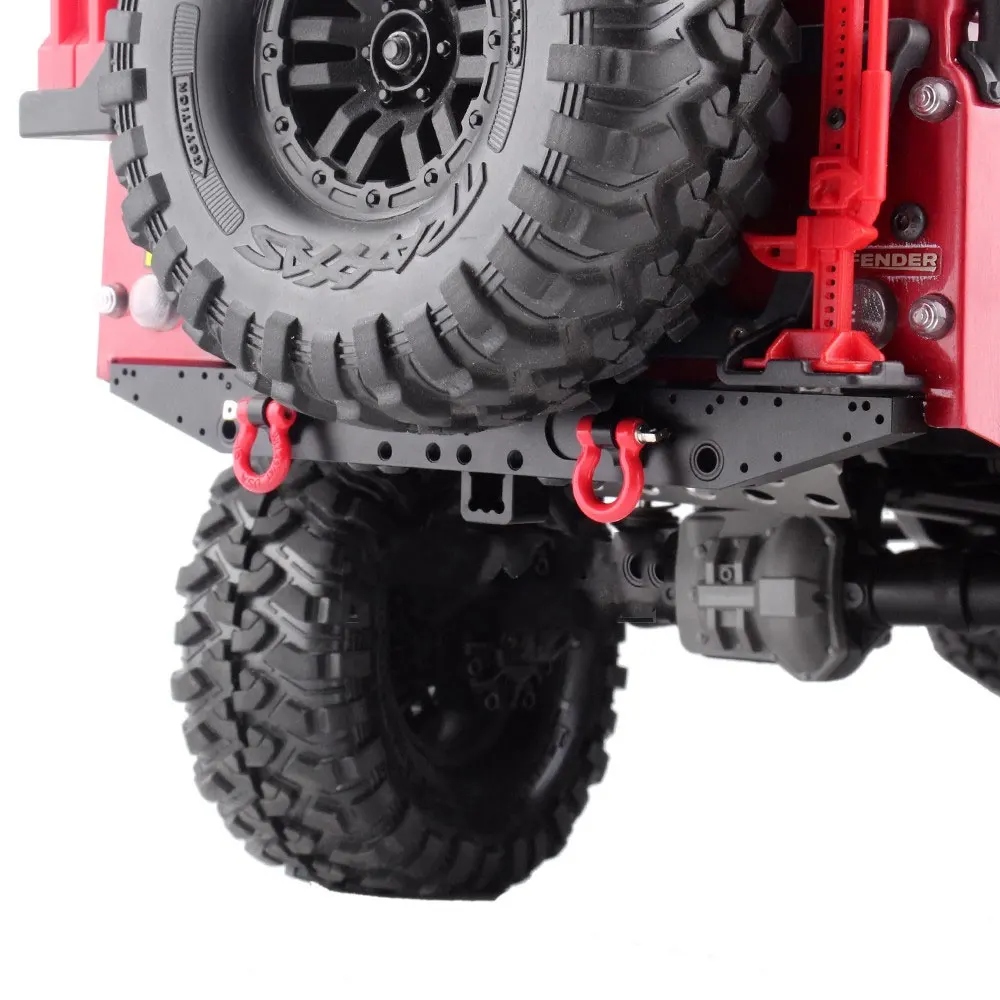 Metal Rear Bumper with Trailer Hook 1/10 Simulation RC Crawler Climbing Car TRX-4 Special Upgrade Parts | Игрушки и хобби