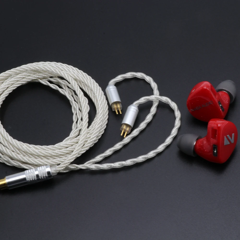 Наушники вкладыши NAGA AUDIO S5 5BA сбалансированные HiFi со съемным 2 контактным