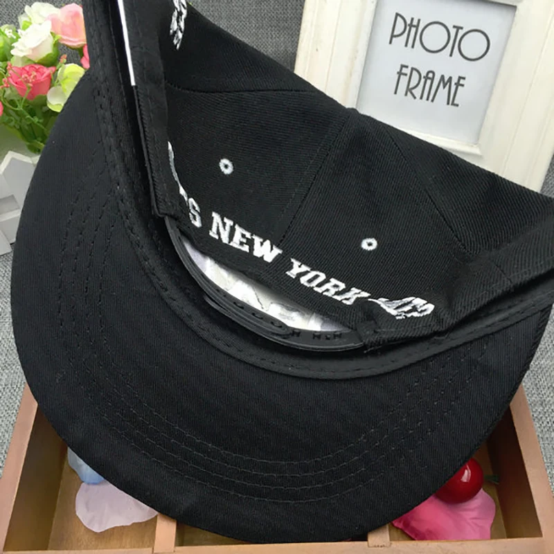 Новая мода мужские бейсболки бейсбольные шапки черно белые 1947 бруклинские буквы