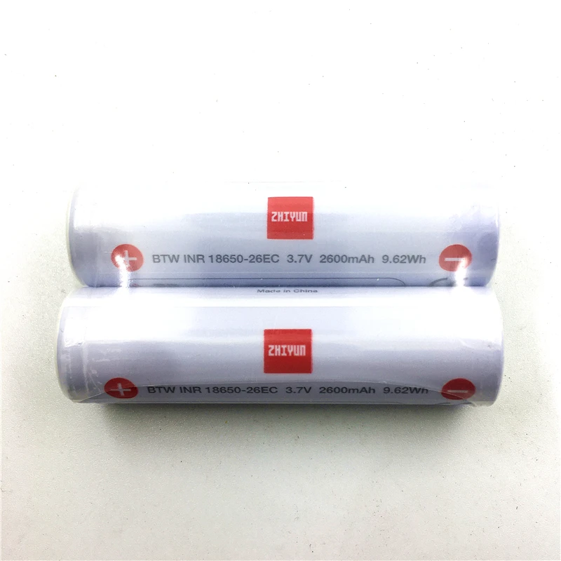 Zhiyun-bater&iacute;a estabilizadora Weebill Lab / Weebill S, 18650, 2600mAh, 2 unids/lote-0