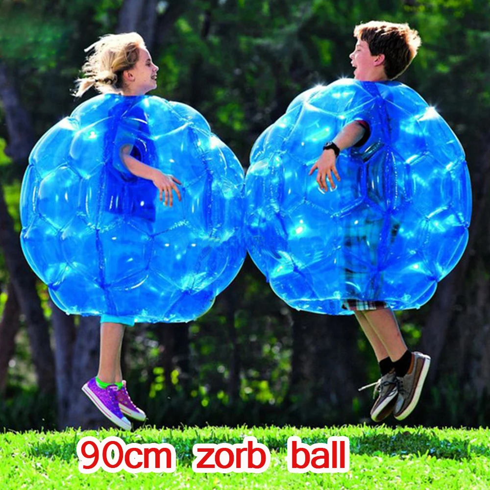 

60cm PVC Inflatable Impact Ball Blue/Red Children's Adult Family Outdoor Competitive Sports Toy Team Cooperation Game