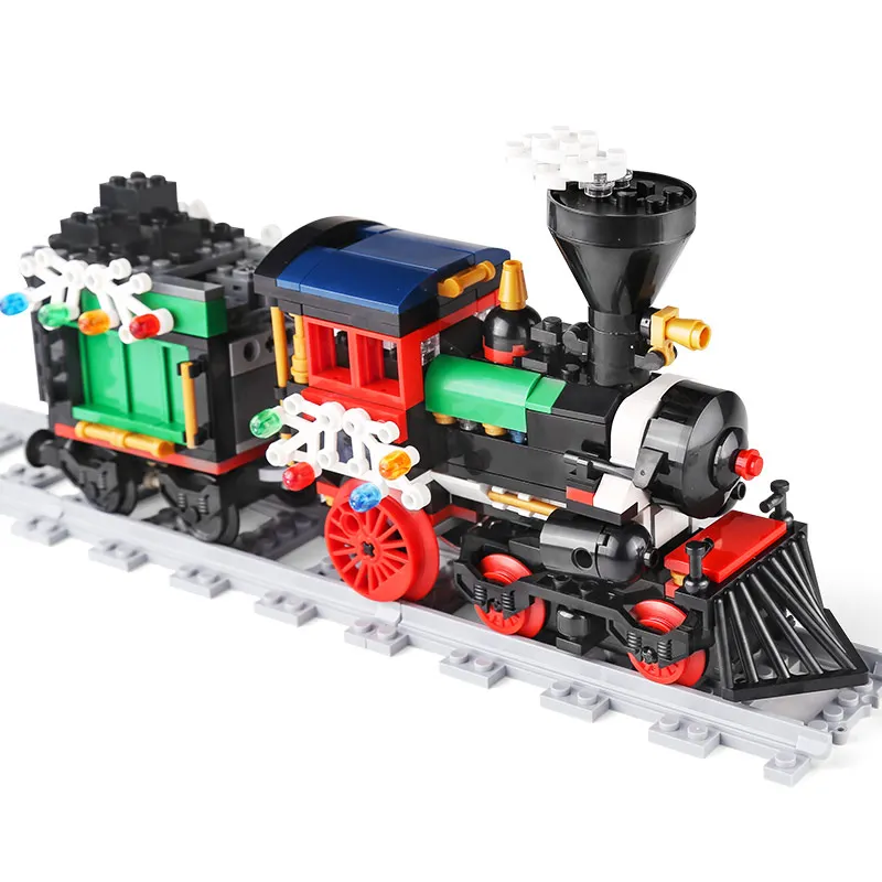 Цена Модель автомобиля 36001 моторизованный высокотехнологичный совместимый с 10254 зимним праздничным поездом строительные блоки кирпичи игрушки ... Скидка Модель автомобиля 36001 моторизованный высокотехнологичный совместимый с 10254 зимним праздничным поездом строительные блоки кирпичи игрушки ...