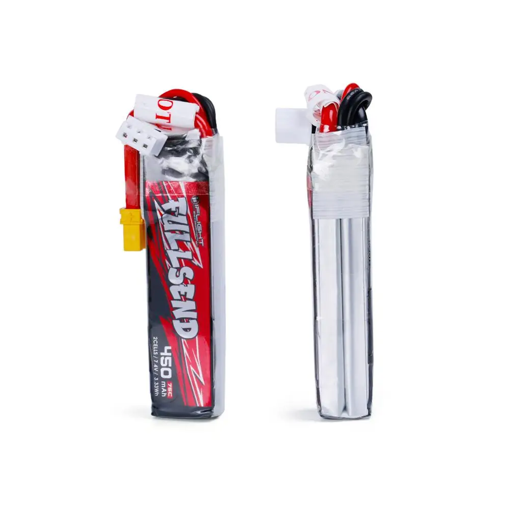 IFlight Fullsend LiPo Battery 450mAh HV 75C 7 4 V 2S/11 1 3S/14 8 4S с разъемом XT30U для FPV drone part|Детали и