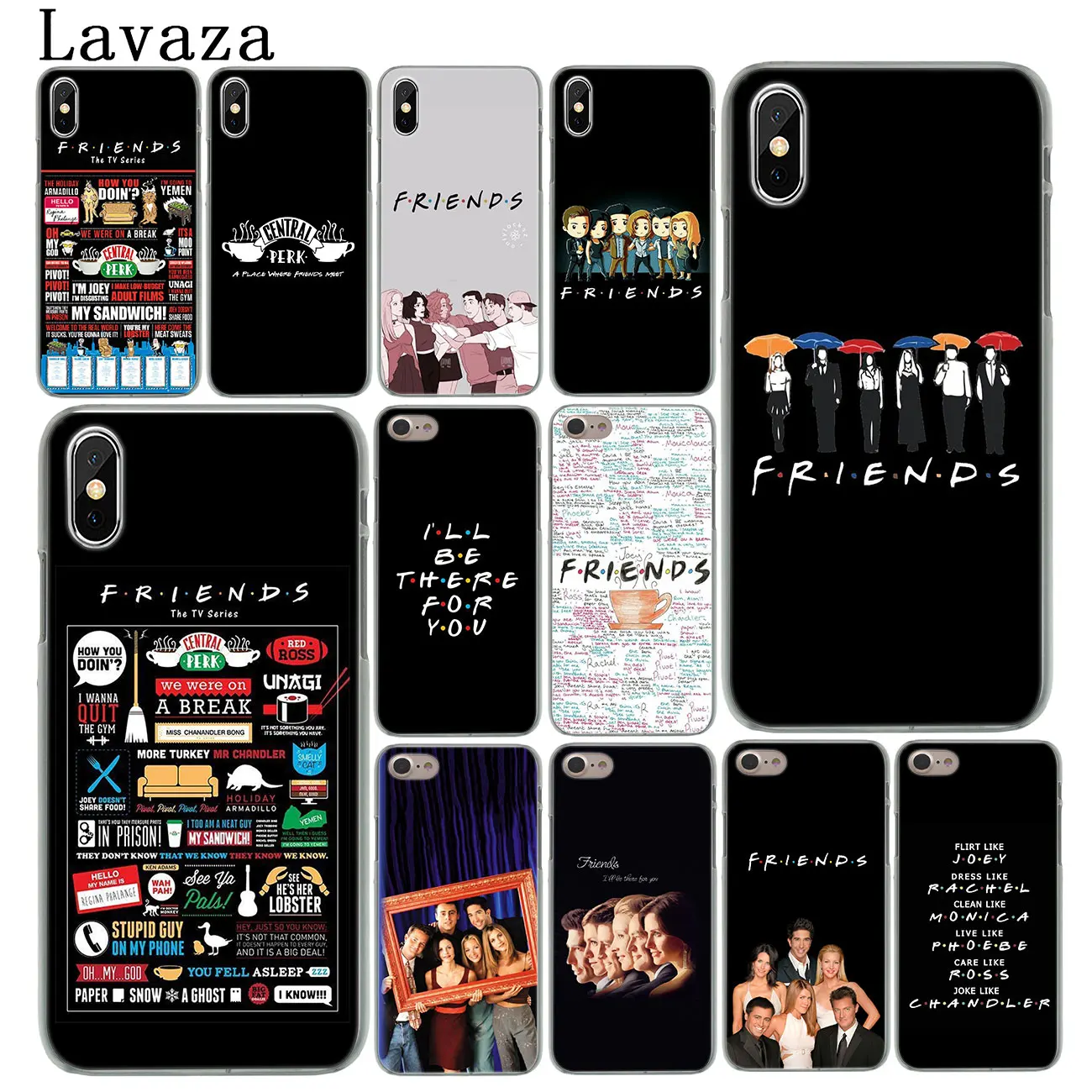 Lavaza Central perk Кофе с героями телесериала друзья как ты делаешь чехол для телефона