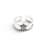 sterlling silver open rings for women huggie bands finger rings girl star charm fine jewelry punk style gifts accessories