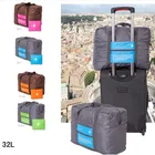 Складная дорожная сумка из ткани Оксфорд для мужчин и женщин, вместительный чемодан, водонепроницаемые спортивные мешки, 2019