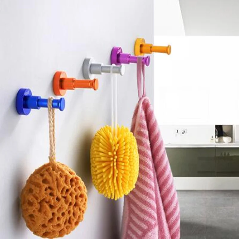 Красочная многофункциональная алюминиевая стойка для слива настенная вешалка