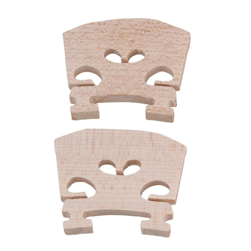 3x бежевый Регулируемая скрипка мост дерева для 1/16 32x28 x3.8mm