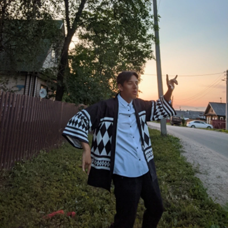 Костюм аниме Токийские мстители накидка для косплея черный и белый топ подходит