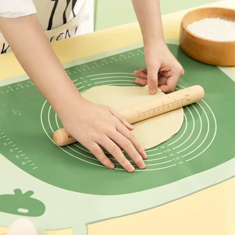 

Kneading Dough Mat Silicone Baking Mat Pizza Cake Dough Maker Pastry Kitchen Cooking Grill Gadgets Bakeware Table Mats Pad Sheet