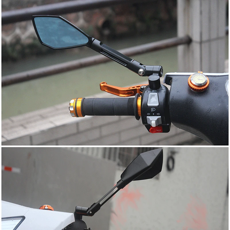 CNC алюминиевые зеркала аксессуары зеркало заднего вида для мотоцикла Yamaha Roadliner