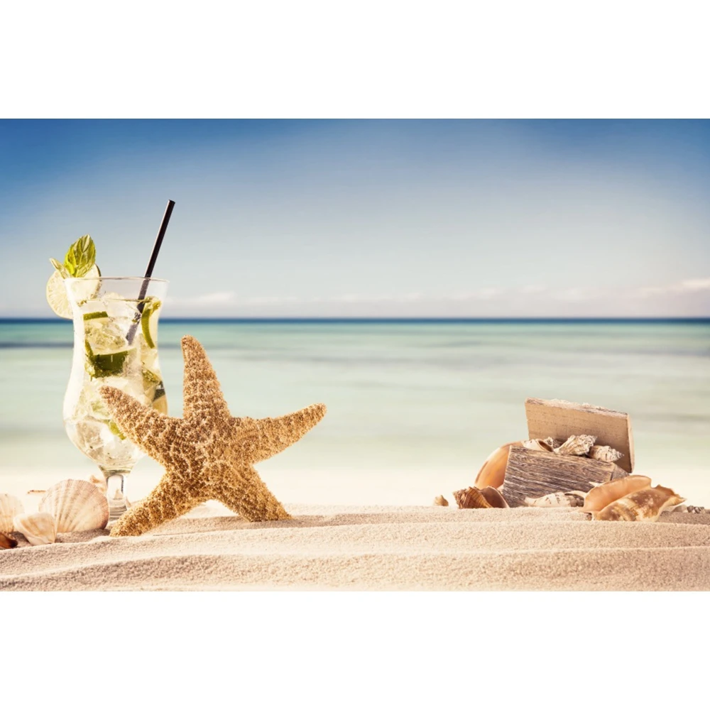 Yeele морской пляж ракушка Морская звезда фотографии фоны летние свадебные