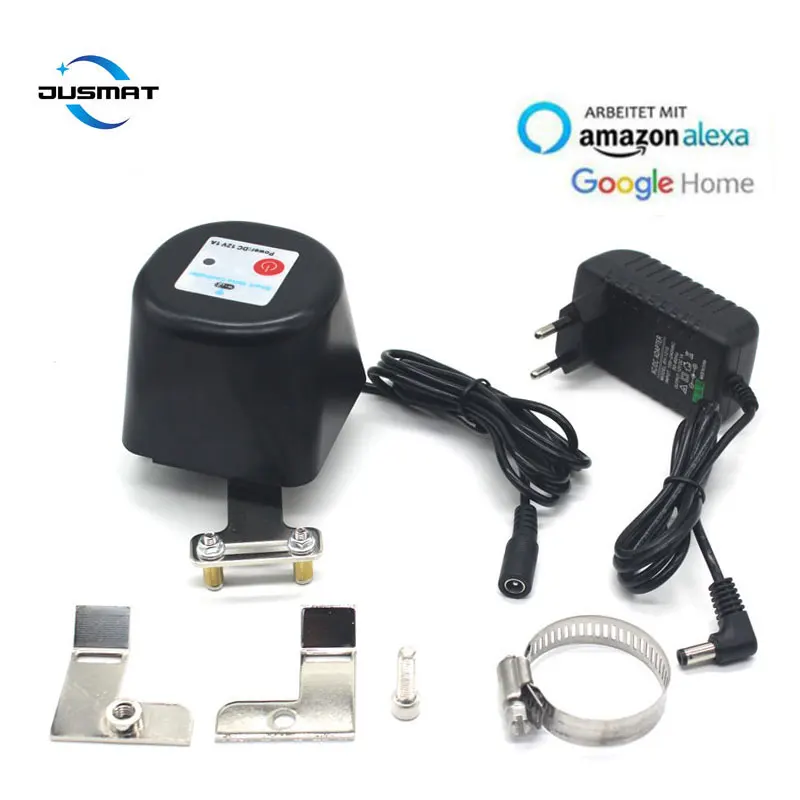 

Gas Water Valve WiFi Control Work with Alexa Google Assistant Voice Control Tuya Smart Home