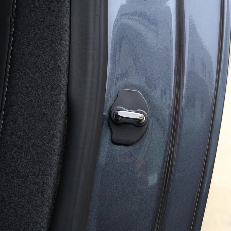 Защитная крышка замка автомобильной двери 6 шт. для Tesla модель 3 2017 2018 2019 2020 |