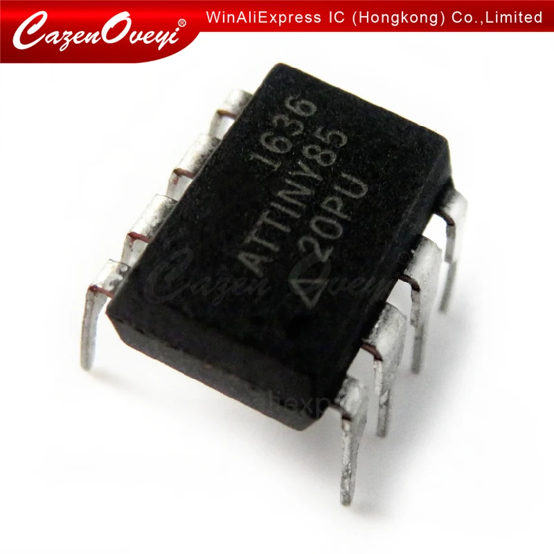 2pcs/lot ATTINY85-20PU DIP-8 ATTINY85 DIP8 85-20PU ATTINY85-20 DIP new and original In Stock