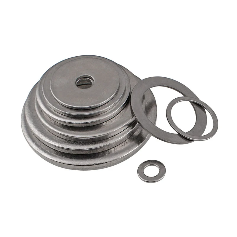 Плоская Шайба из нержавеющей стали 304 Метрическая плоская прокладка кольца M16 M18