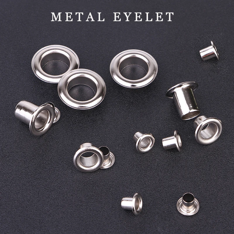 Круглые металлические люверсы большого размера с шайбой 21 3x35x8 мм кожевенные