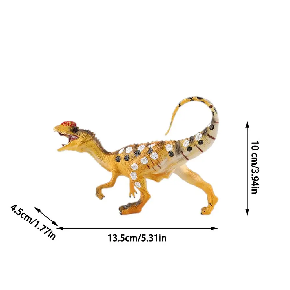 

Dinosaur Dilophosaurus Bird Dragon Animal Model Toys Decor Action Figures Moving Mouth Figurines Cool Gifts For Childen