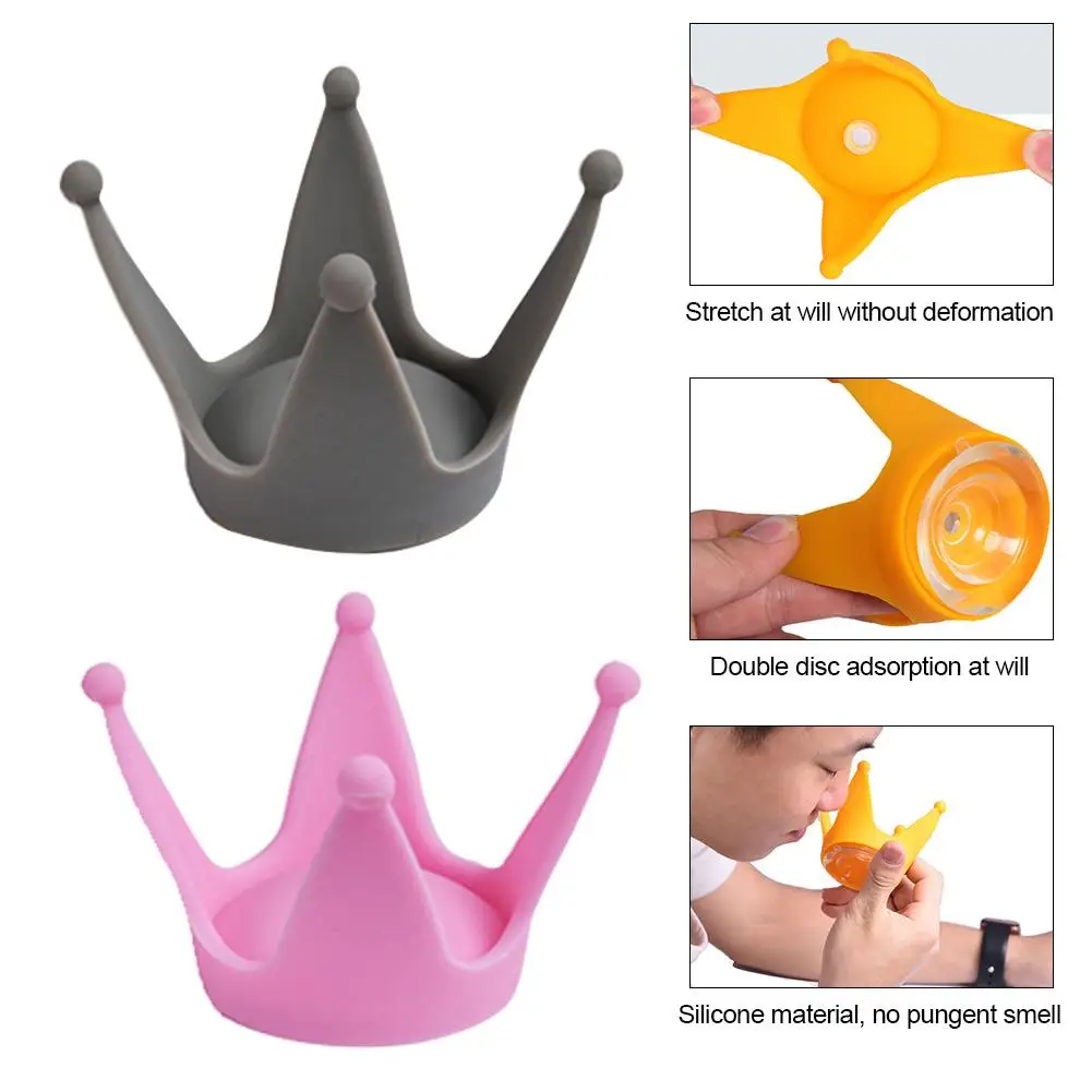 

Universal Motorcycle Helmet Horns Decor Soft Plastic Motorbike Helmet Crown 1Pcs Helmet Decoration Headwear Sucker