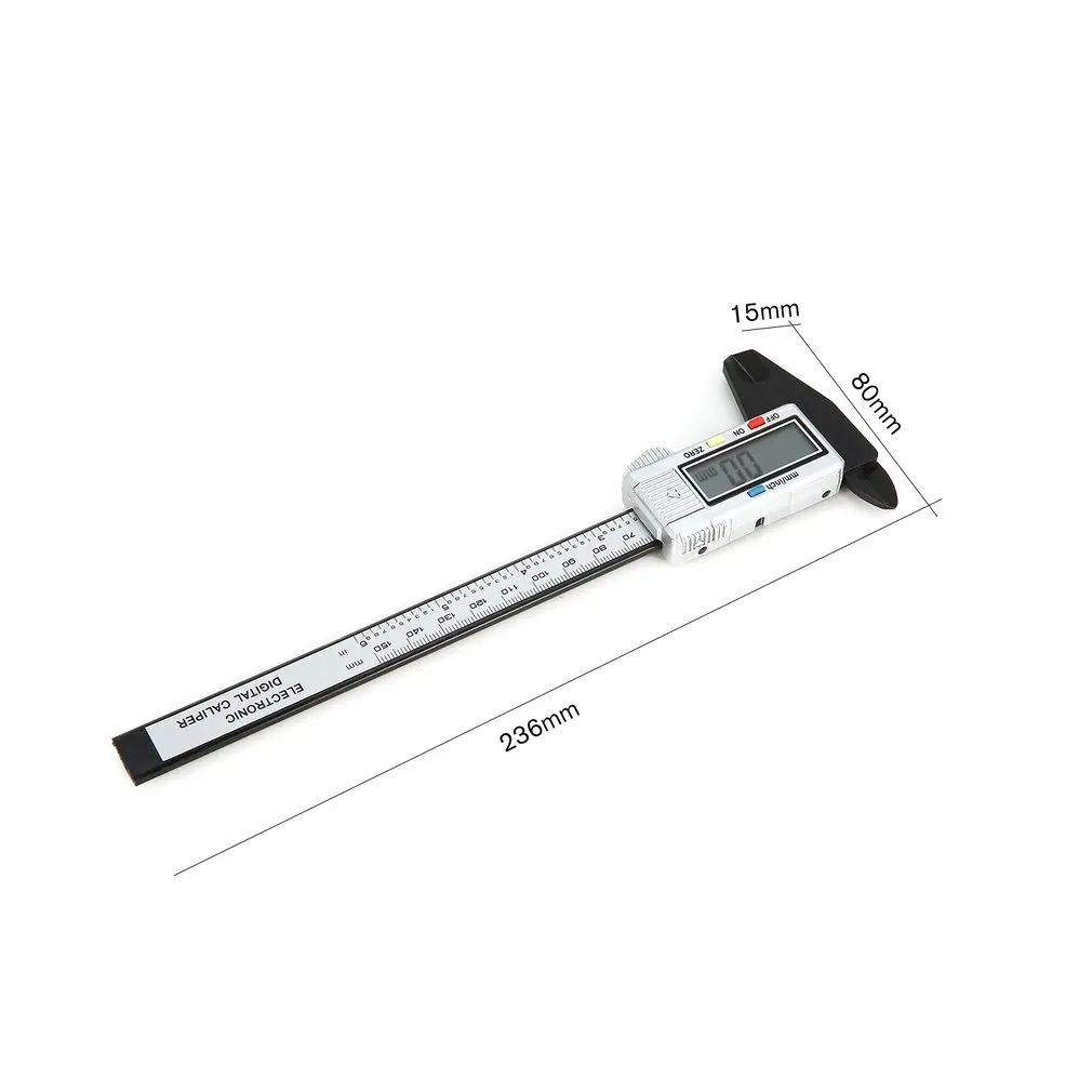 150 мм 6 дюймовый жк цифровой электронный штангенциркуль из углеродного волокна