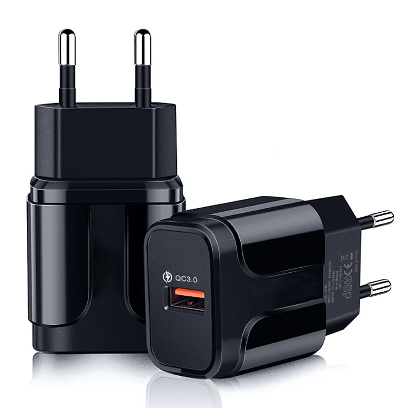 VINISUNG 18 Вт Быстрая зарядка 3 0 USB зарядное устройство для iPhone X XR QC3.0 настенное