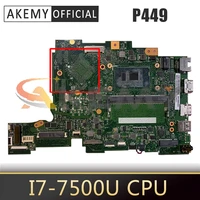 for acer aspire p449 i7 7500u notebook mainboard pa4db sr2zv ddr4 laptop motherboard