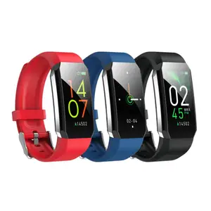 Fitness Bracelet Body Thermometer IP67 Waterproof Smart Bracelet Fitness Tracker Heart Rate Monitor Smart Band Watch Men Women