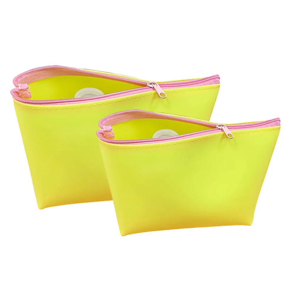 2 шт./компл. твердый силикон многофункциональная сумочка косметичка