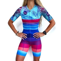 cycling triathlon women custom bike skinsuit one piece bodywear tri suit conjunto ciclismo speedsuit body dress kit