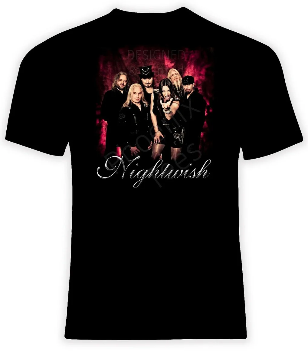Фото Футболка Nightwish размеры S 6X футболка свободный стиль для мужчин женщин