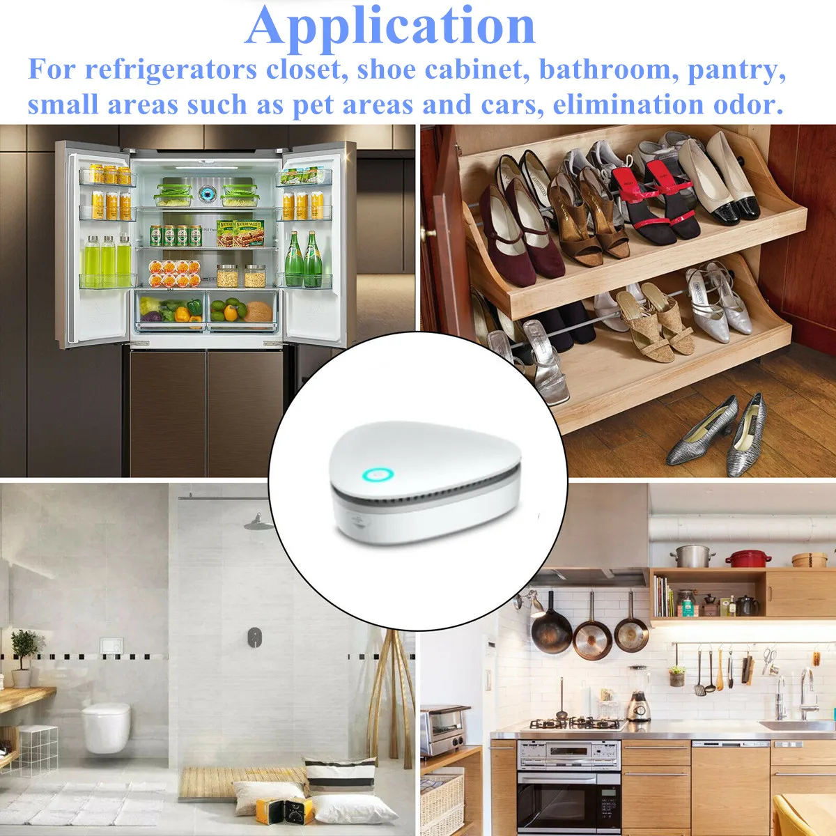 

Mini Air Purifier Smart Ozone Generator Auto Disinfect Machine O3 Clean Car Odor Deodorizer Home Purification Aire Purificador