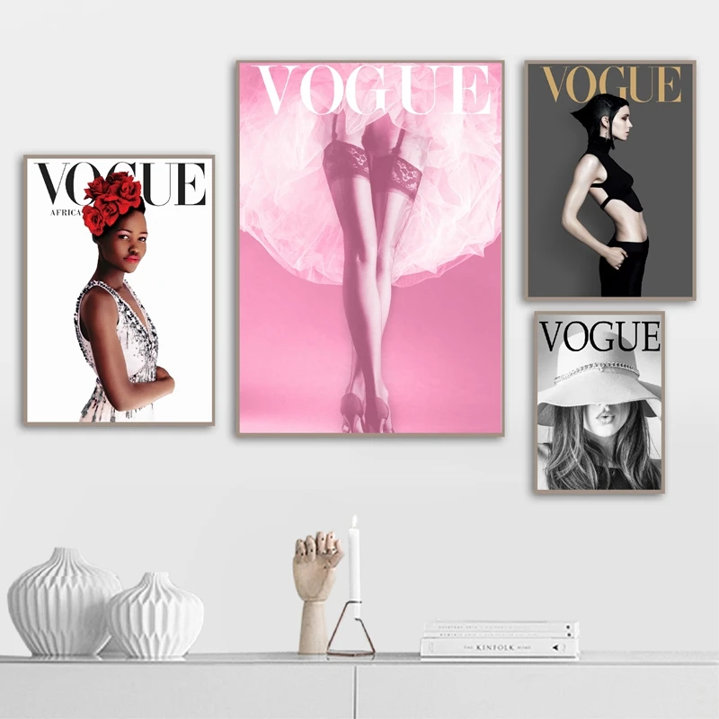 Модные изображения модные иллюстрации холст плакаты и принты современная мода