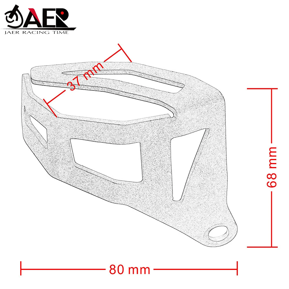 JAER Motorcycle Front Brake Fluid Reservoir Cover Guard Protector for BMW R1200GS LC ADV 2014-2017 | Автомобили и мотоциклы