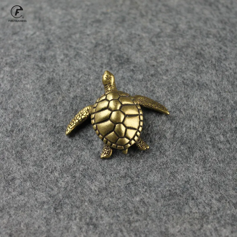 Pure Copper Turtle Statue Vintage Brass Tortoise Miniatures Figurines Home Decorations Car Ornament Desk Decor Accessories Craft | Дом и сад