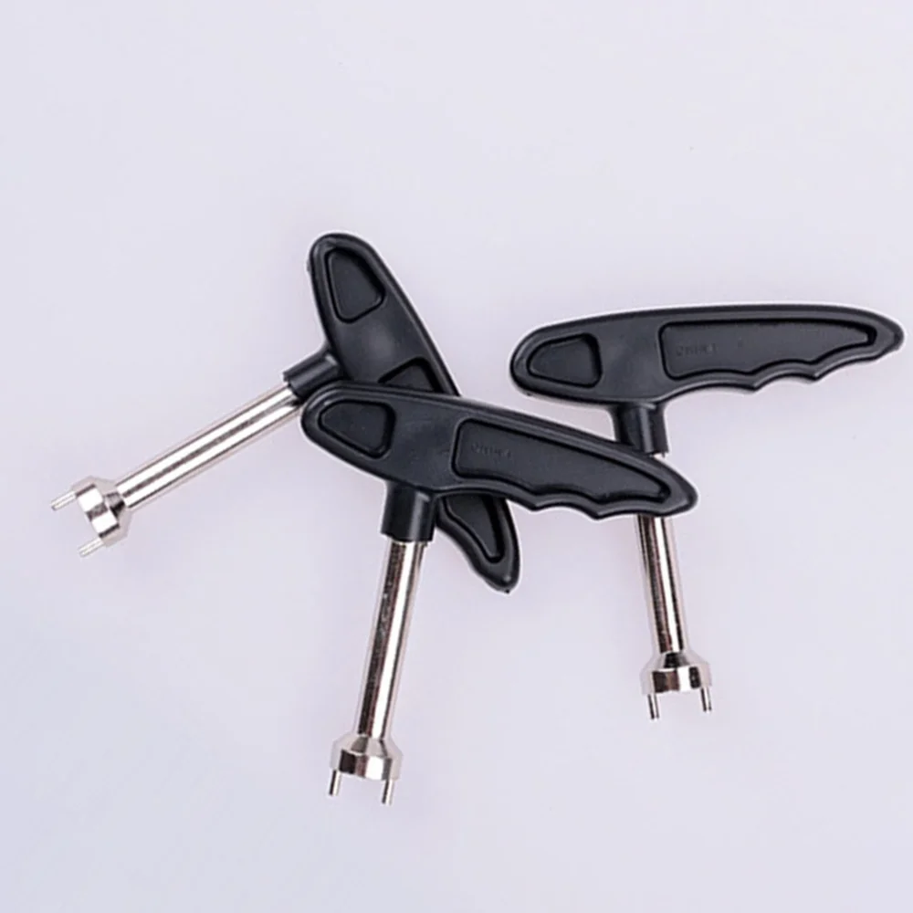 

Gearless Type Handle Shoes Spike Wrench with Long Pegs (Black)