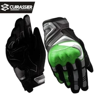 cuirassier touchscreen night reflective motorcycle full finger gloves protective racing biker riding motorbike moto motocross