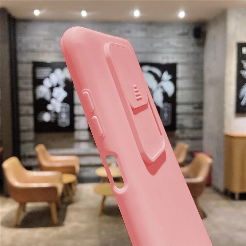 Poco X3 Pro Case For Redmi Note 10 9 8 Cases Note 10S Mi 11 Lite 5G NE Poco M3 Redmi 9A 9C Note 8 9 Slide Lens Protection Cover 
