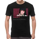 Футболка Yumeko Jabami Kakegurui Мужская Уличная одежда футболки с коротким рукавом Аниме Манга хлопковые футболки Топ Одежда