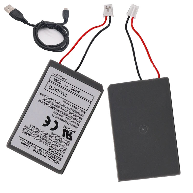 2pcs2.0AH 2PK аккумулятор и кабель для Sony Playstation PS4 Pro Dual shock 4 контроллер второго
