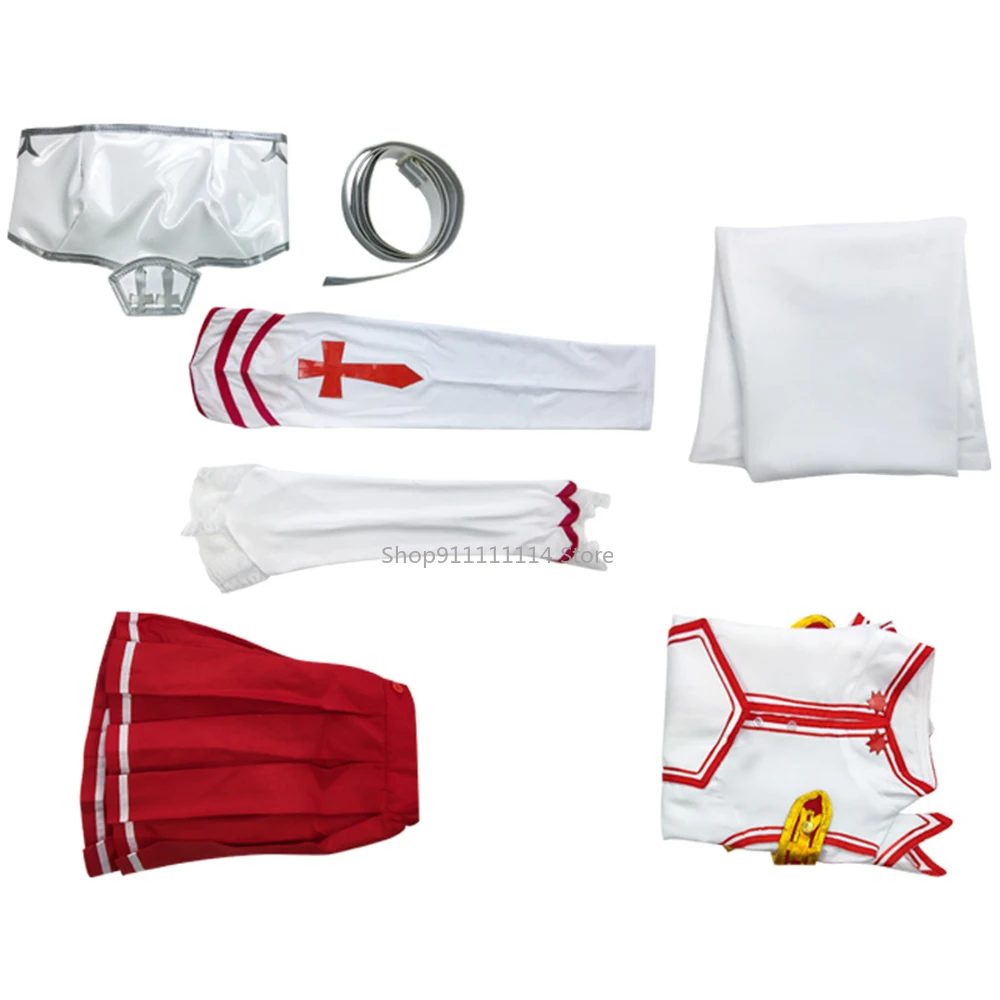 Костюм Asuna Yuuki из аниме Искусство меча для косплея