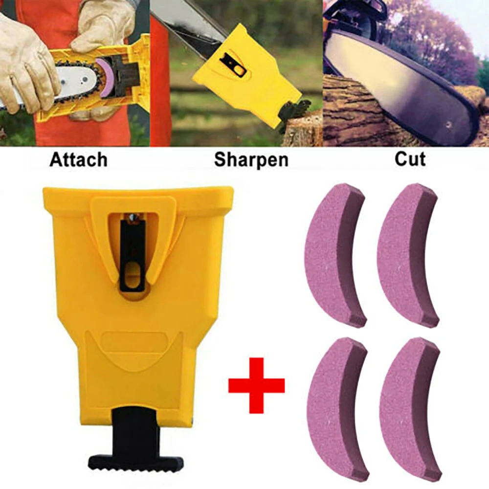 

Sharpening Sharpener Lawn Mower Kit Trimmer Parts Woodworking Chainsaw